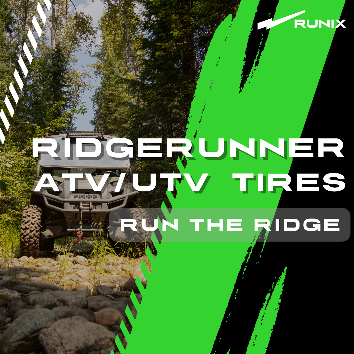 RUNIX RidgeRunner ATV Tire Set of 2