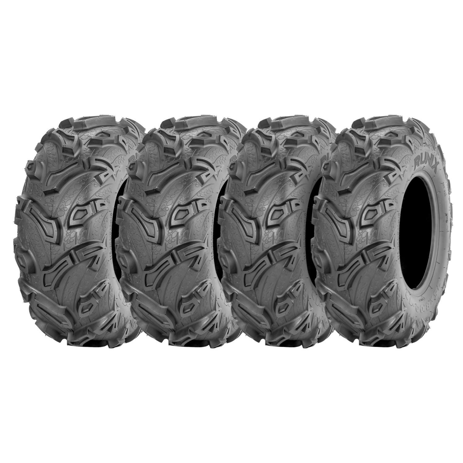 RUNIX MudRavager ATV Tire Set of 4