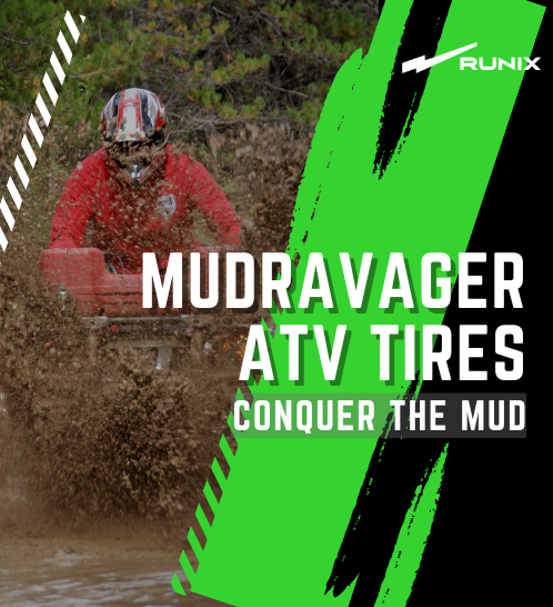 RUNIX MudRavager ATV Tire Set of 2