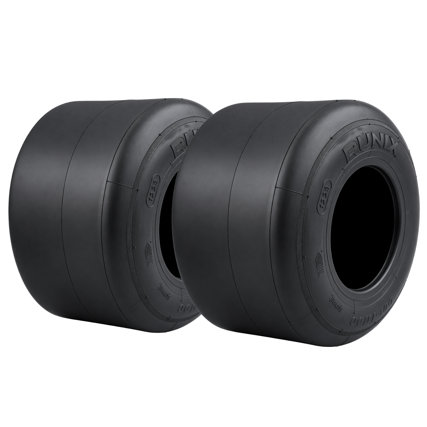 Go Kart Tires, 11x7.10-5, SP62 Medium Compound, Pack of 2